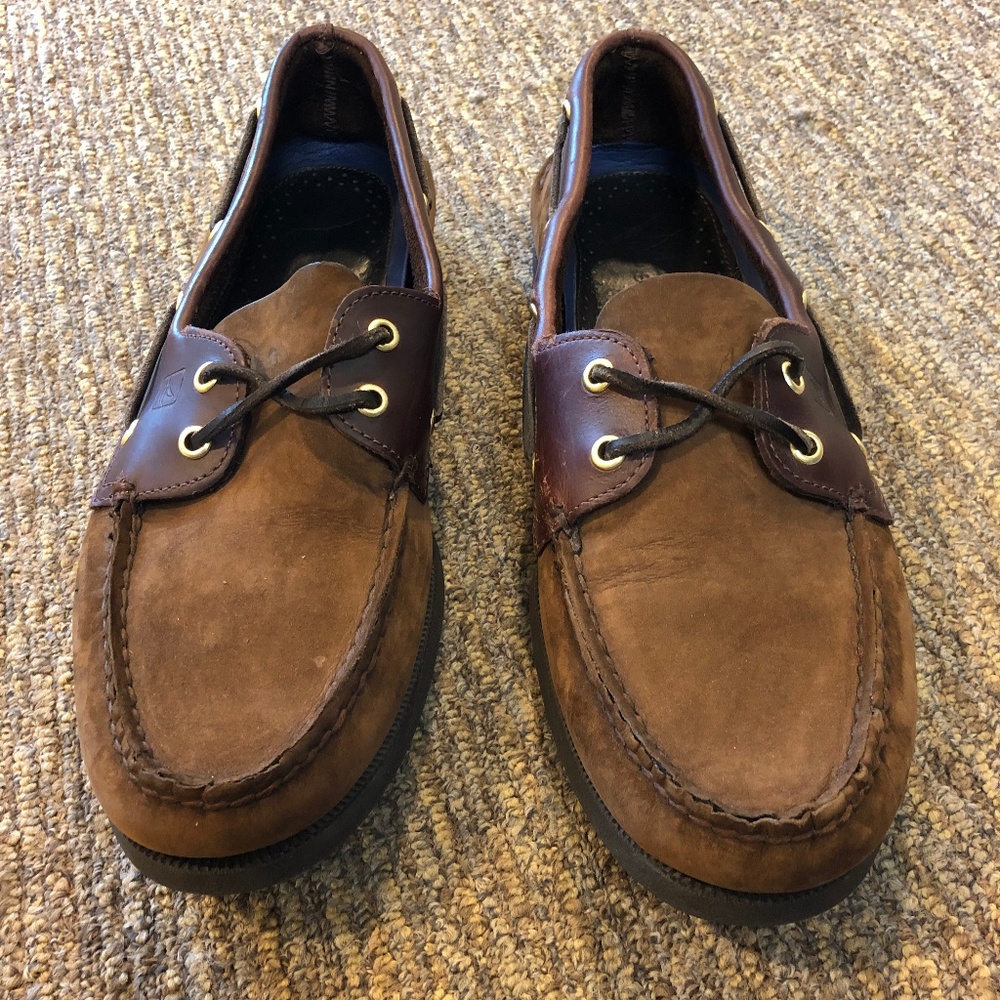 Sperry Men's 2-Eye Boat Shoe 10.5W